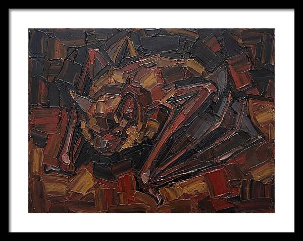 Vampire Bat In Bold Colors