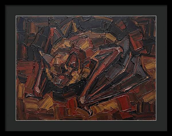 Vampire Bat In Bold Colors