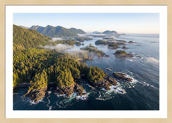 Vancouver Island Serenity From Above