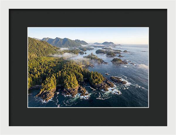 Vancouver Island Serenity From Above