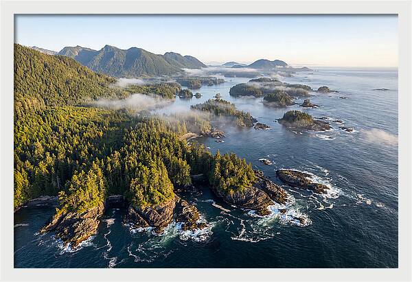 Vancouver Island Serenity From Above