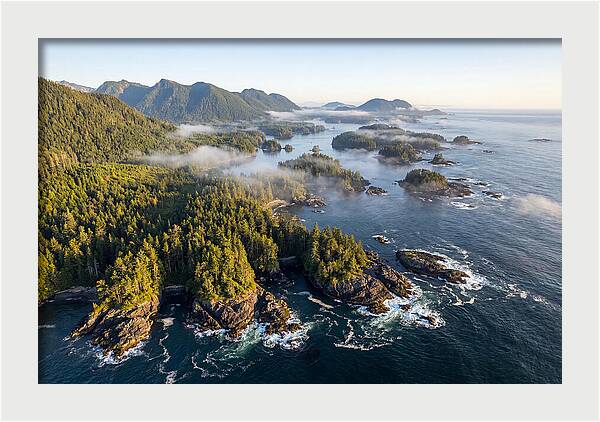 Vancouver Island Serenity From Above
