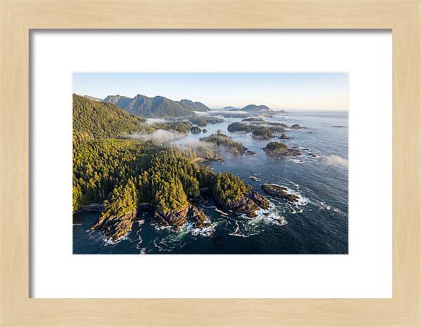 Vancouver Island Serenity From Above