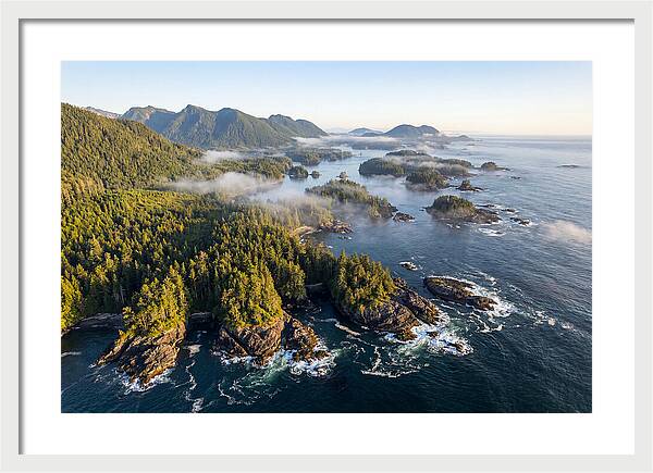 Vancouver Island Serenity From Above