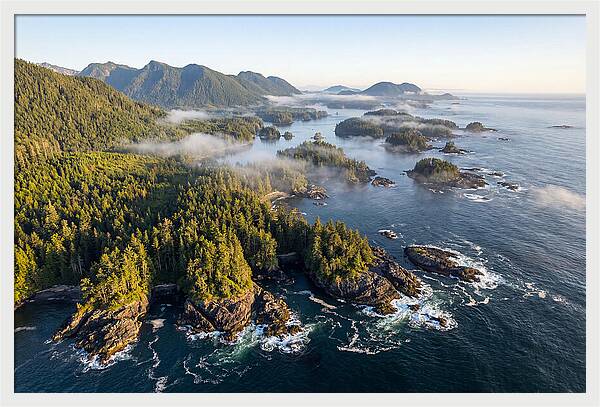 Vancouver Island Serenity From Above