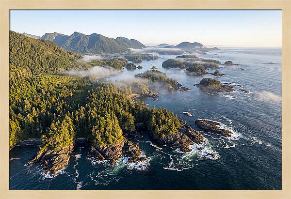 Vancouver Island Serenity From Above