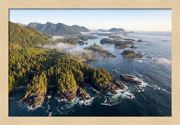 Vancouver Island Serenity From Above