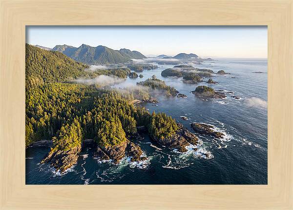 Vancouver Island Serenity From Above
