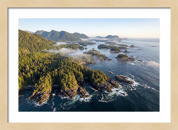 Vancouver Island Serenity From Above