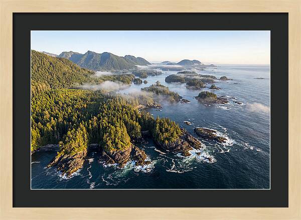 Vancouver Island Serenity From Above