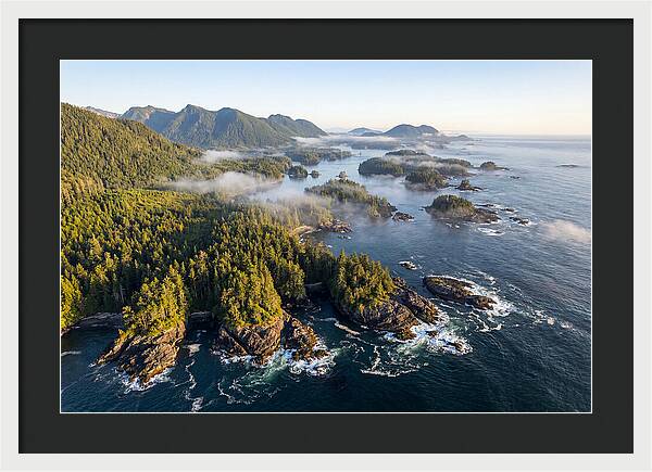 Vancouver Island Serenity From Above
