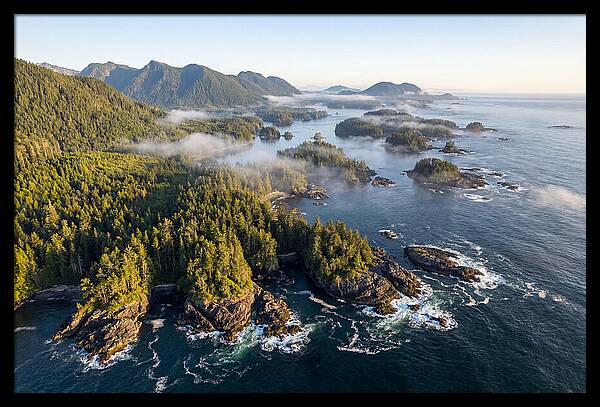 Vancouver Island Serenity From Above