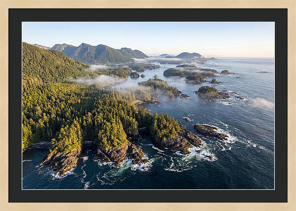 Vancouver Island Serenity From Above