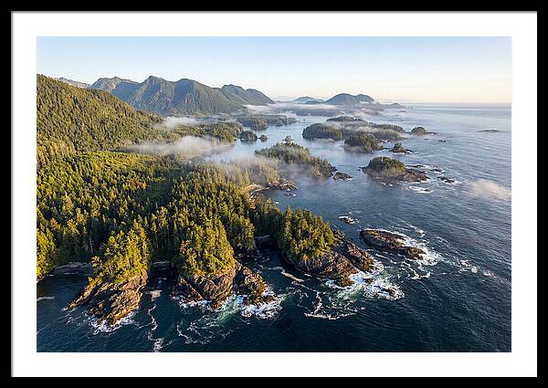 Vancouver Island Serenity From Above