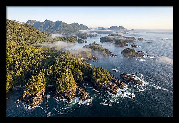 Vancouver Island Serenity From Above