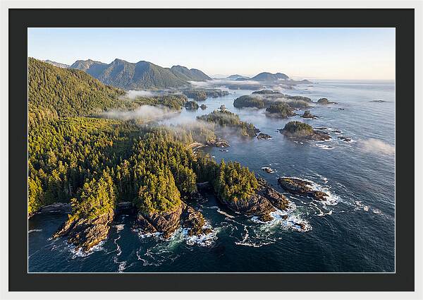 Vancouver Island Serenity From Above