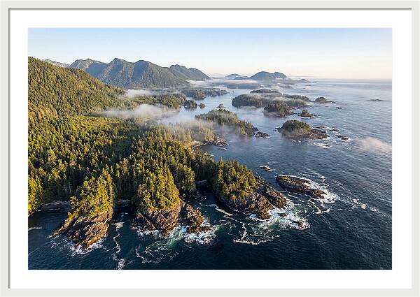 Vancouver Island Serenity From Above