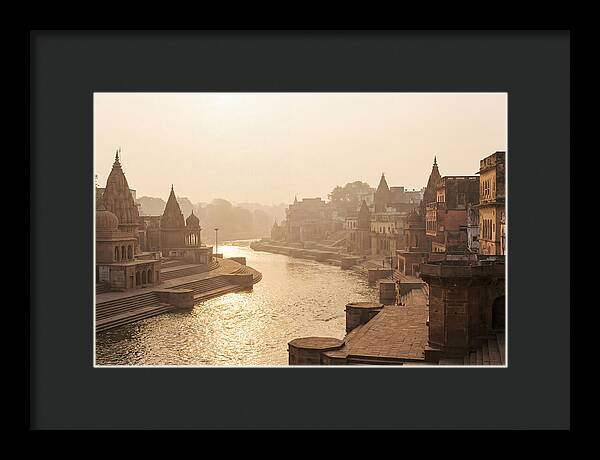 Varanasi Ghats Serenity At Dawn