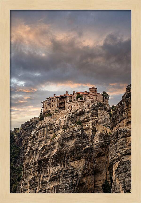 Varlaam Monastery At Dusk