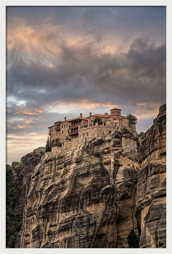Varlaam Monastery At Dusk