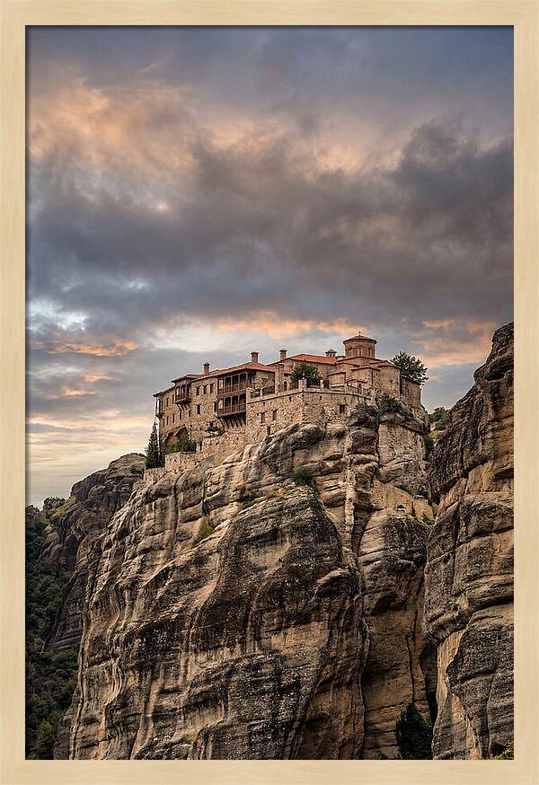 Varlaam Monastery At Dusk