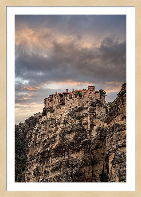 Varlaam Monastery At Dusk