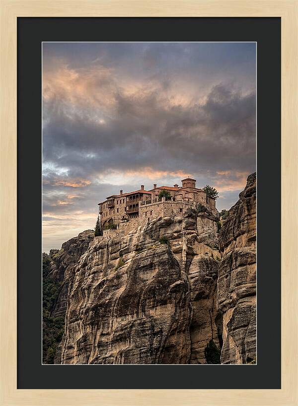 Varlaam Monastery At Dusk