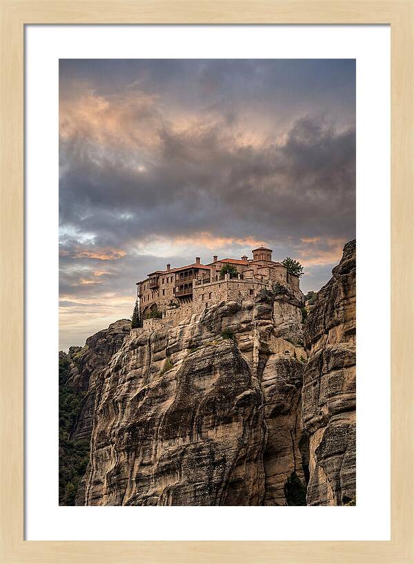 Varlaam Monastery At Dusk