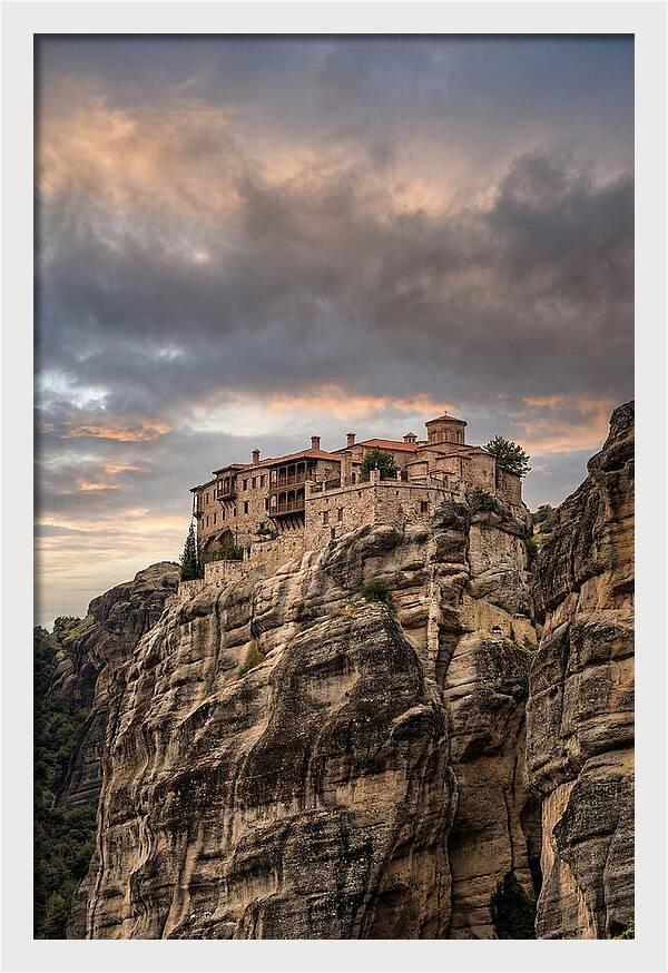 Varlaam Monastery At Dusk