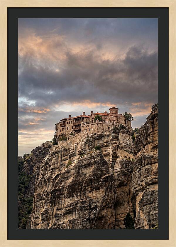 Varlaam Monastery At Dusk