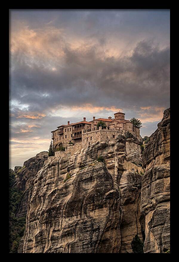 Varlaam Monastery At Dusk