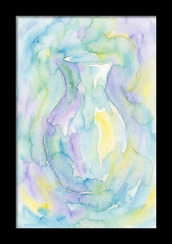 Vase In Soft Watercolors