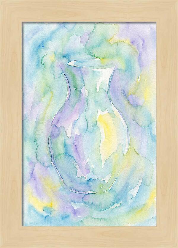 Vase In Soft Watercolors