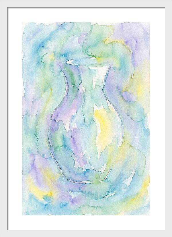 Vase In Soft Watercolors