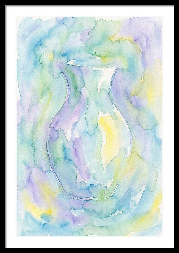 Vase In Soft Watercolors