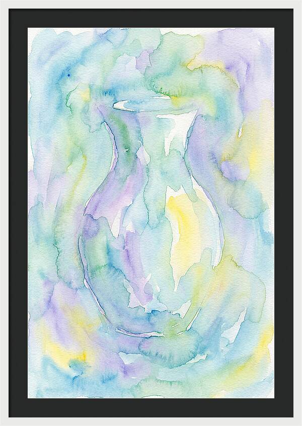 Vase In Soft Watercolors