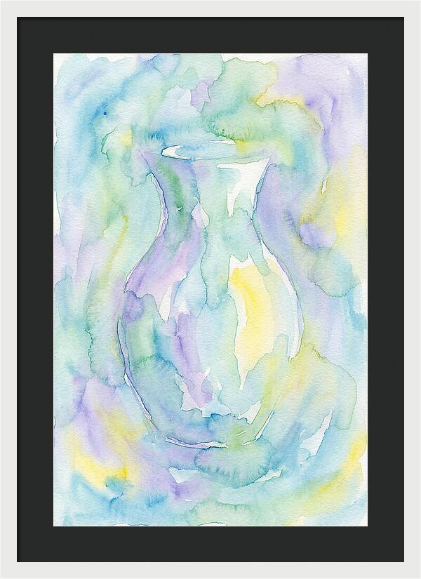 Vase In Soft Watercolors