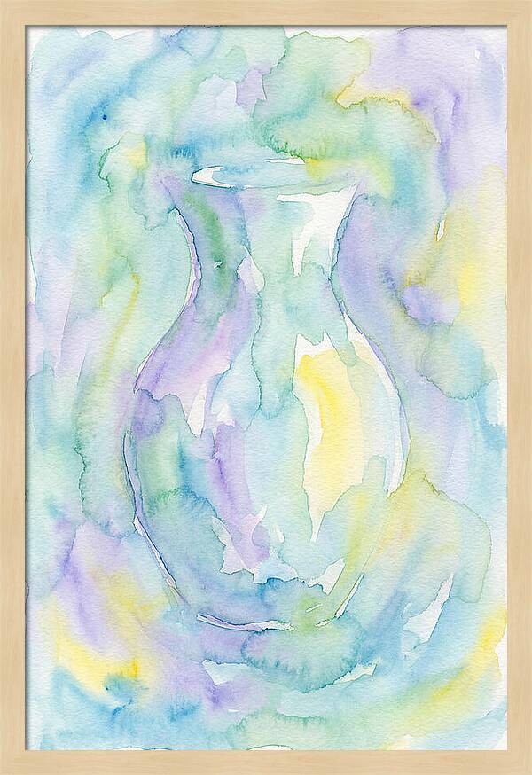 Vase In Soft Watercolors