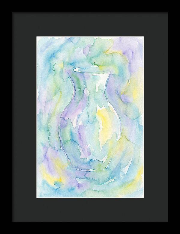 Vase In Soft Watercolors