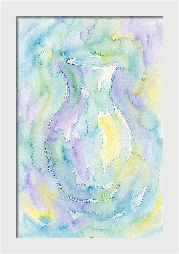 Vase In Soft Watercolors