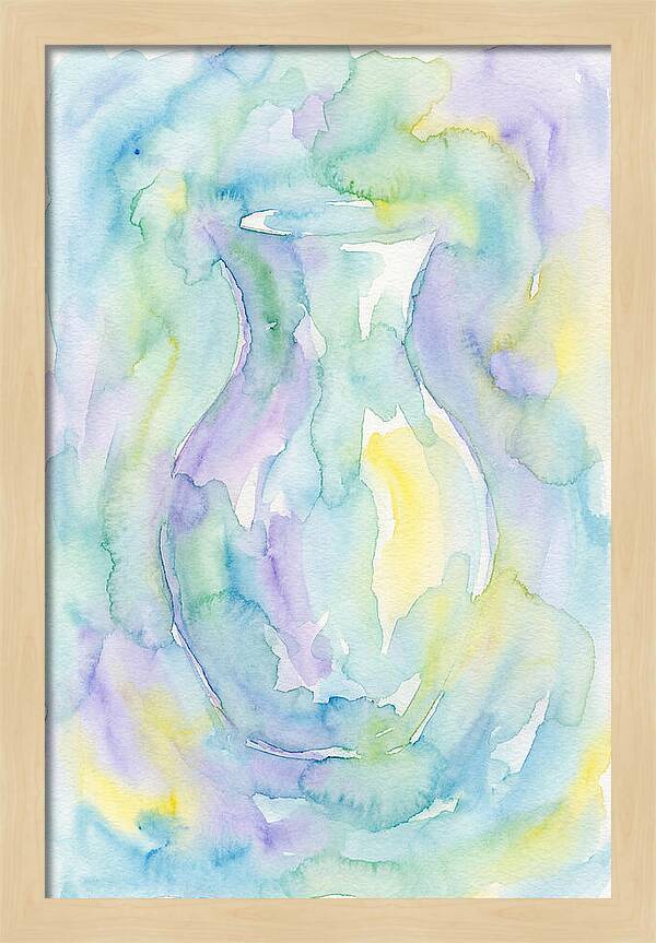 Vase In Soft Watercolors