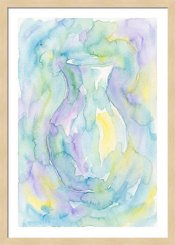 Vase In Soft Watercolors