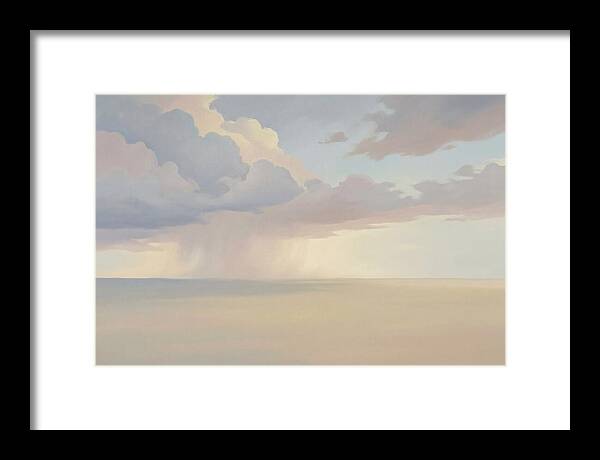 Vast Flat Plain Under Thunderstorm