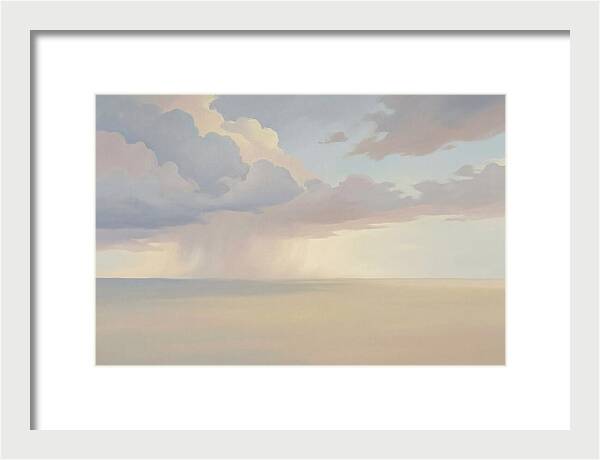 Vast Flat Plain Under Thunderstorm