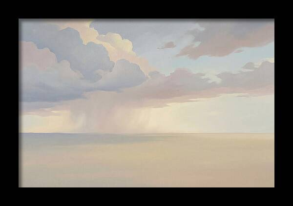 Vast Flat Plain Under Thunderstorm