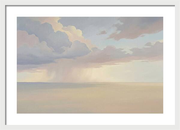 Vast Flat Plain Under Thunderstorm