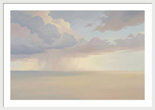 Vast Flat Plain Under Thunderstorm