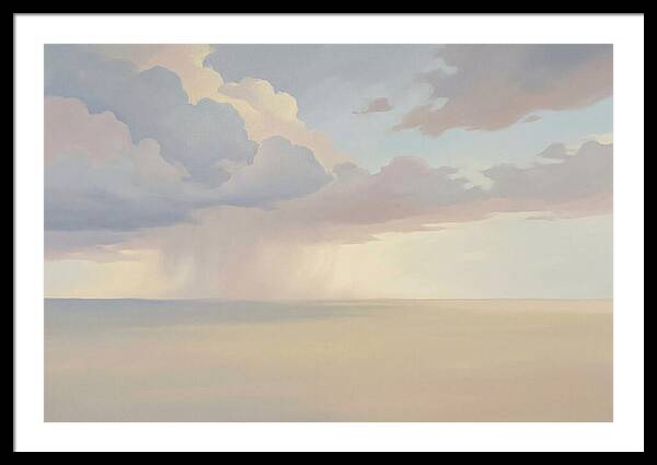 Vast Flat Plain Under Thunderstorm