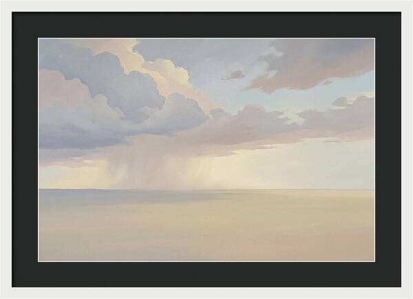 Vast Flat Plain Under Thunderstorm