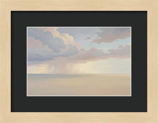 Vast Flat Plain Under Thunderstorm
